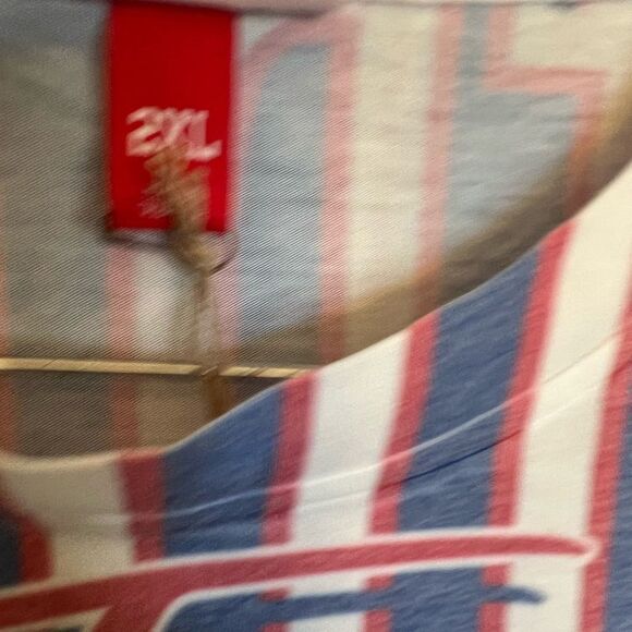 NWT New England Patriots NFL Mitchell & Ness throwback Jumbotron XXL T-shirt - Picture 9 of 12